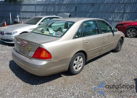 2000 Toyota Avalon Xl z USA, uszkodzony, nr VIN 4T1BF28B8YU067468